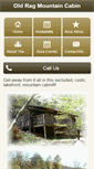 Mobile Screenshot of oldragcabin.com